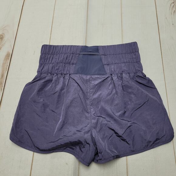 Free People Movement the way home high rise purple shorts lined - Picture 3 of 8
